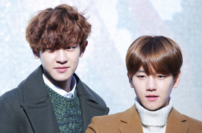 Chanyeol Bilang 'I Love You' di Ultah Baekhyun EXO