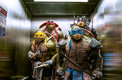 Intip Penampakan Karakter Penjahat di Syuting 'Teenage Mutant Ninja Turtles 2'