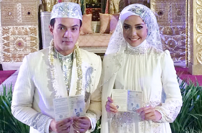 Presenter Temmy Rahadi Menikah, Fans 'Nangis Bombay' Karena Patah Hati