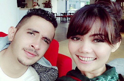 Pacar Rina Nose Mirip dengan Irfan Hakim, Kebetulan?