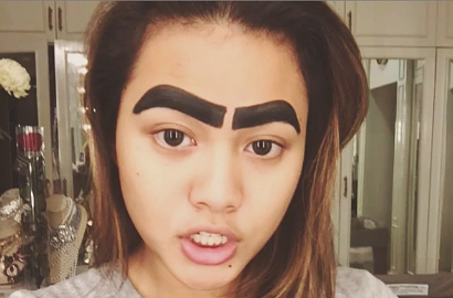 Aurel Hermansyah Ejek Haters dengan Alis Shinchan, Ini Reaksi Netter