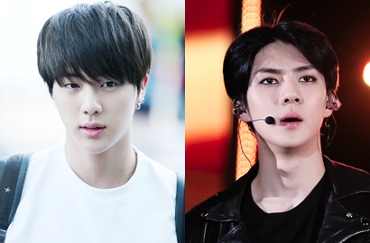Sama-Sama Ganteng, Netter Bingung Pilih Sehun EXO Atau Jin BTS