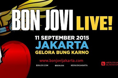 Laris Manis, Tiket VIP Konser Bon Jovi di Jakarta Ludes Lagi