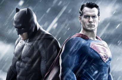 Henry Cavill-Ben Affleck Berhadapan di Foto 'Batman v Superman: Dawn of Justice'