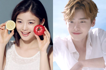 Lee Jong Suk-Kim Yoo Jung Tampak Bersinar di Video Iklan Skin Food