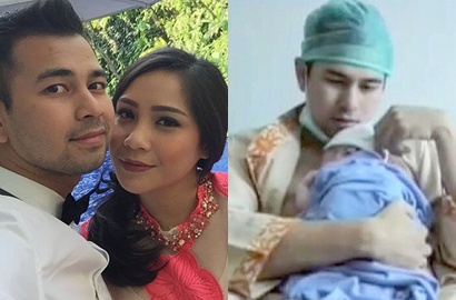 Begitu Lahir, Raffi Ahmad 'Susui' Anak Pertamanya