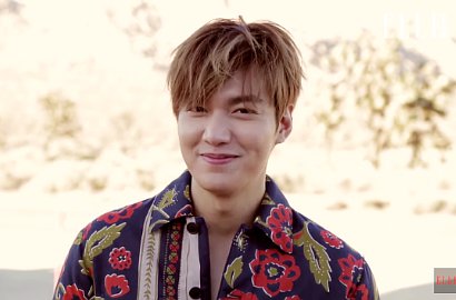 Seksinya Lee Min Ho Pamer Dada Bidang di Foto Majalah Elle