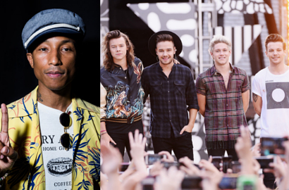 One Direction Gabung Pharrell Williams di Festival Musik Apple London