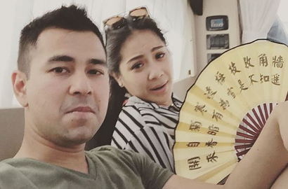 Makin Pintar Pose, Netter Salah Fokus Lihat Rambut Jambul Rafathar