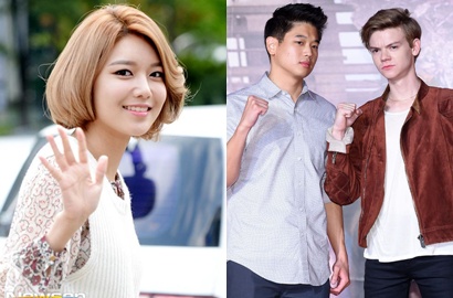 Cieee Sooyoung SNSD Pamer Keakraban Bareng Ki Hong Lee dan Thomas Sangster