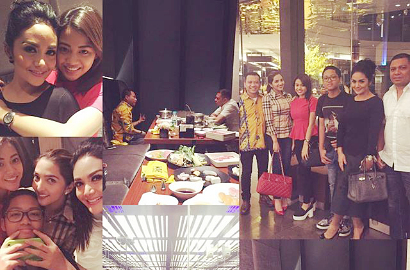 Tepati Janji Ketemu, Krisdayanti dan Aurel Pamer Pelukan Sayang