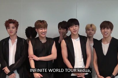 Infinite Sapa Fans Indonesia Lewat Video Greeting Jelang Konser di Jakarta