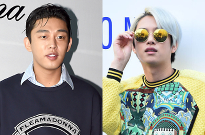 Heechul-Yoo Ah In cs di Seoul Fashion Week, Dandanan Siapa yang Paling Nyeleneh?