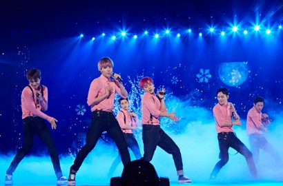 EXO Pecahkan Rekor, Suho-Sehun Topless di Konser 'EXO'luXion' Tokyo Dome