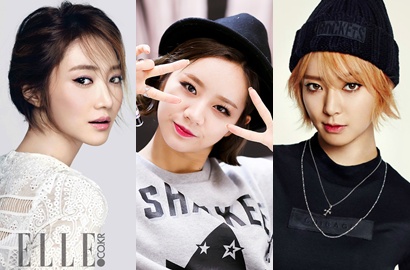 Go Jun Hee, Hyeri Girl's Day, Choa AOA 'Terjebak' Rambut Pendek