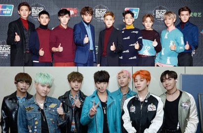 Netter Gak Nyangka EXO dan BTS Ternyata Berteman Dekat