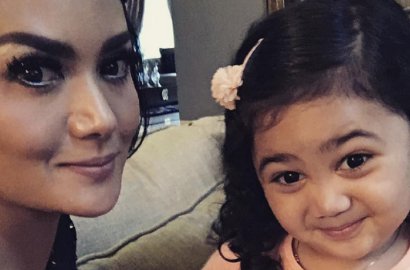 Lucunya Amora Anak Krisdayanti Ucapkan Selamat Ultah untuk Baby Arsy