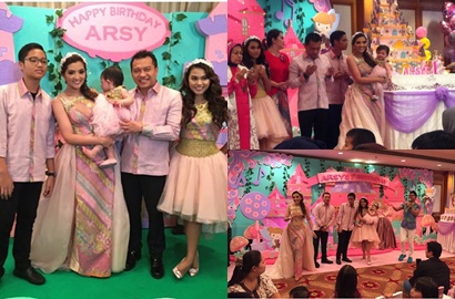 Aurel Hermansyah Iri Ulang Tahun Arsy Digelar Lebih Mewah?