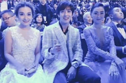 Pakai Gaun Transparan, Cecilia Cheung Foto Unyu Bareng Jung Yong Hwa CN Blue