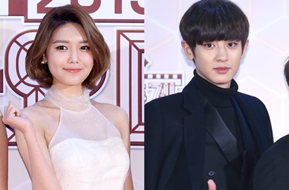 Ciee Habis Insiden Photobomb, Chanyeol dan Sooyoung Saling Follow Instagram