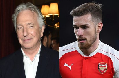 Netter Anggap Kematian Alan Rickman Akibat Kutukan Gol Aaron Ramsey