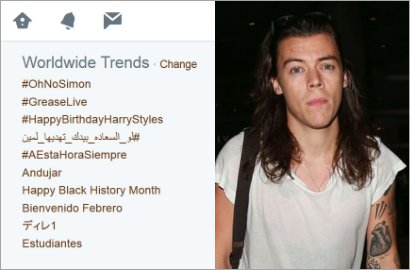 Harry Styles 1D Ultah, Fans Rame-Rame Bikin Ucapan Selamat Jadi Trending