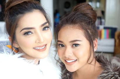 Pamer Paha dan Belahan Dada, Aurel Hermansyah Adu Cantik dengan Ashanty