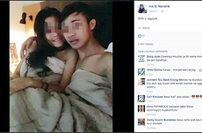 Diduga Rekayasa, Foto Mesum Ina Si Nononk Masih Diselidiki Polisi