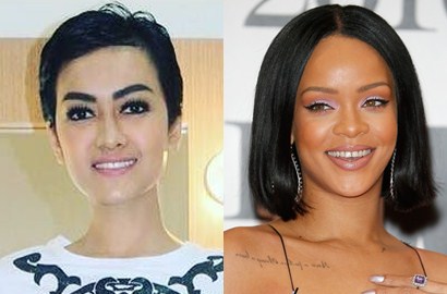 Julia Perez Buktikan Dirinya Mirip Rihanna, Setuju?