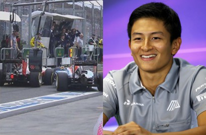 Tabrak Grosjen di Latihan Bebas F1, Ini Pembelaan Rio Haryanto