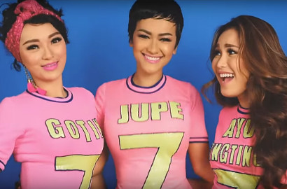 Ajak Cecepy-Raffi di MV 'Gak Jaman', Julia Perez Sedih Ditinggal Mantan
