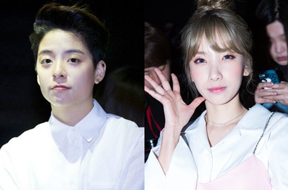 Tomboy, Intip Seriusnya Amber f(x) Belajar Nail Art ke Jisook Rainbow