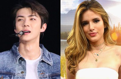 Daebak! Aktris Amerika Bella Thorne Ternyata Ikut 'Rayakan' Ultah Sehun EXO