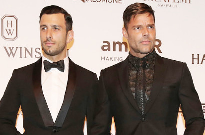 Ricky Martin Pamer Perdana Pacar Baru Super Ganteng di Red Carpet