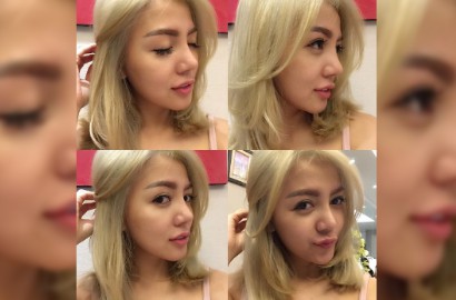 Bella Shofie Dituding Plagiat Syahrini Gara-Gara Rambut Pirang Baru