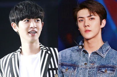 Ganteng-Ganteng, Chanyeol dan Sehun Malah Doyan Tidur di Bangku Taman