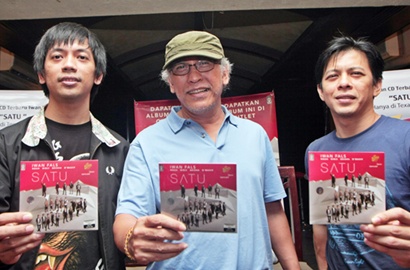 Kolaborasi, Ariel NOAH Bocorkan Sulitnya Bikin Album Bareng Iwan Fals cs