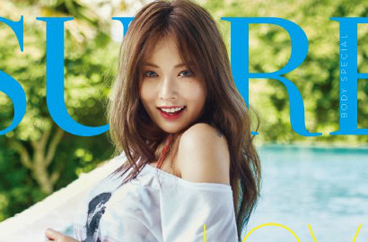 Seksi Banget, Intip Pose-Pose Sensual HyunA Berbikini di Bali
