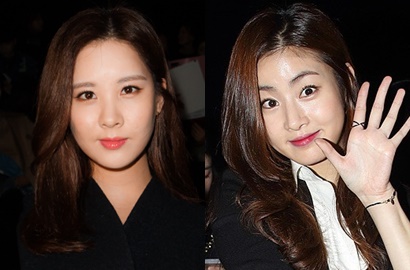 Pose Bareng di Backstage Musikal, Lebih Imut Kang Sora atau Seohyun SNSD?