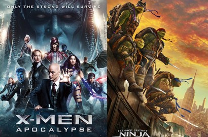 Sepekan Rajai Box Office, 'X-Men: Apocalypse' Digeser 'Ninja Turtles'