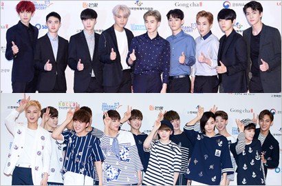 Keren! EXO-Seventeen Jadi Artis Terfavorit di 'Dream Concert 2016'