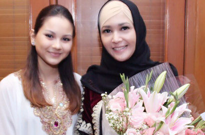 Berpakaian Sopan Saat Ketemu Maia Estianty, Kekasih Al Ghazali Dipuji
