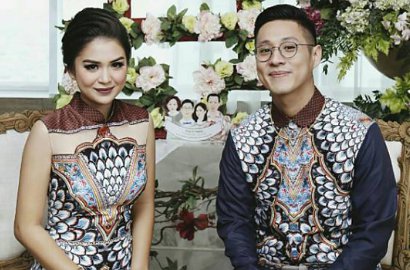 Bulan Madu ke Jepang, Putri Titian dan Junior Liem Pakai Kimono