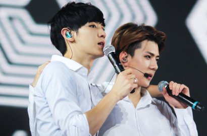 Netter Sebut Chanyeol-Sehun EXO Kelewat Beda di Dua Foto Ini, Setuju?