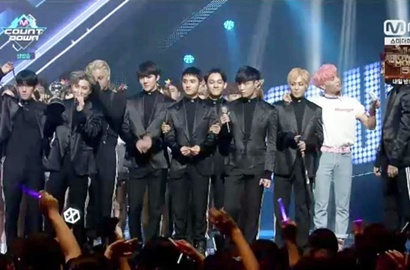 'Monster' Menang di 'M!Countdown', Simak Kocaknya EXO Saat Encore