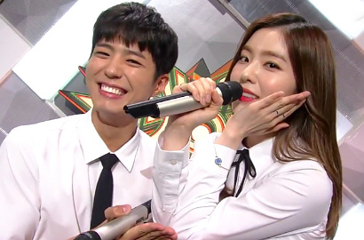 Jelang 'Pisah', Park Bo Gum dan Irene Red Velvet Selfie Unyu Usai 'Music Bank'