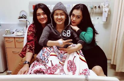 Didukung dan Dikirimi Bunga oleh Ahok, Julia Perez Semangat Cepat Sembuh