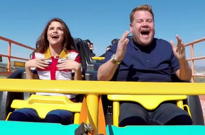 Selena Gomez Nyanyikan 'Come & Get It' Sambil Naik Roller Coaster