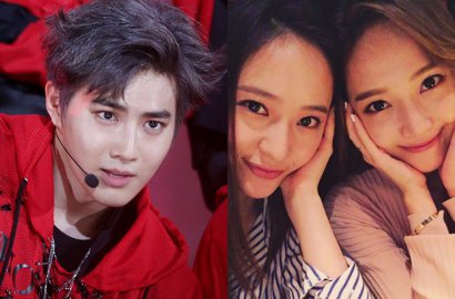Suho EXO Gendong Anak Kecil,  Beneran Keponakan Jessica-Krystal?