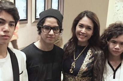 Tampil Keren Ucap Selamat Lebaran Bareng Al El Dul, Maia Banjir Pujian